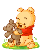 Little Pooh with Bear