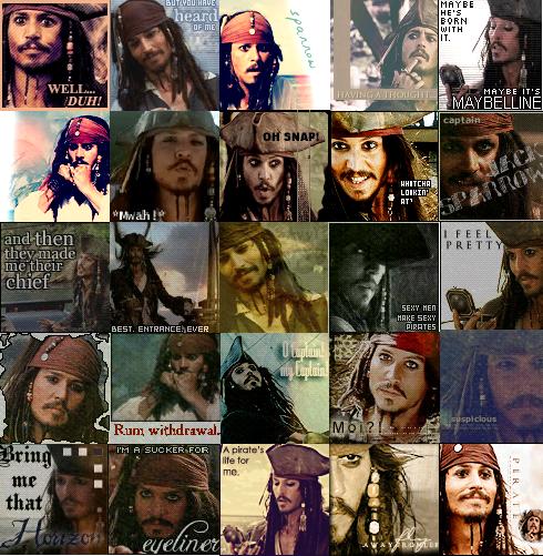 Johnny Depp Collage