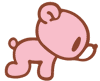 pink gloomy bear