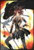 anime fire chick