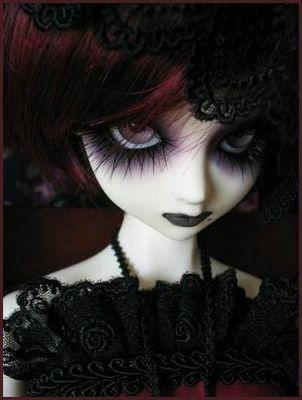 Dolls Blythe gothic doll