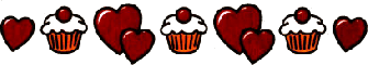 Cupcakes and Hearts