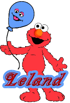 leland, elmo balloon