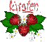 kirsten, strawberries