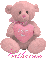 Pink Bear with Name
