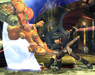 Marth and Samus