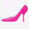 Hot Pink High Heel