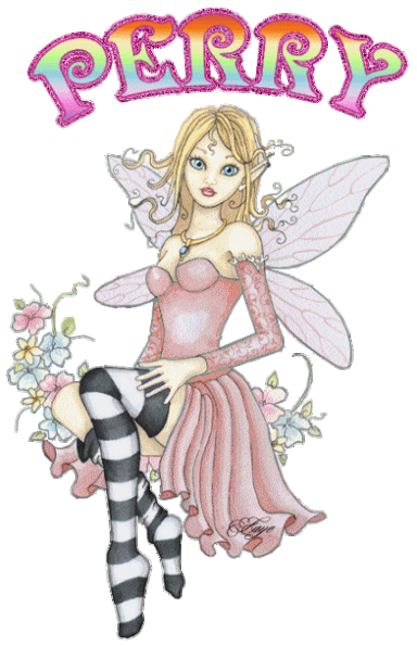 Perry - Fairy on Flower Rainbow