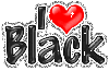 i love black 