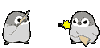 penguin badminton
