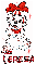 Dalmation Wth Sparkles and Name