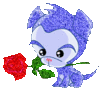 puppyblue with rose 