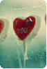 i love you heart lollipop