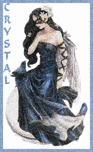 Crystal and Fairy with Bird