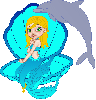 mermaid and dolphin