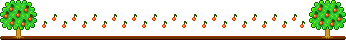 tree and oranges divider