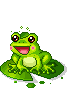 singing frog