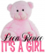 It's a Girl bear - Leea Renee