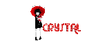 Crystal - Red Umbrella