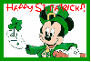 Mickey Mouse Animated~ Happy St. Patrick's!