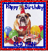 Happy Birthday English Bulldog- William