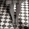 black & white avatar socks