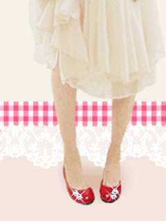 LOVELY RED SHOES