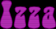 IZZA stripes