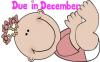 Cartoon Baby Girl- Due in December