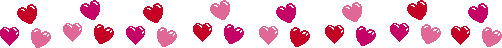 pink red hearts - div - vday