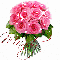 Bouquet of Pink Roses (with sparkles)- Mandy