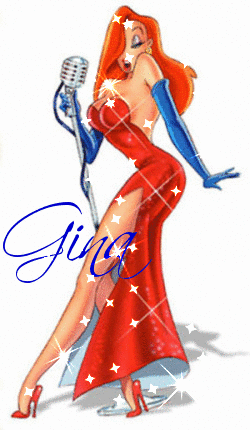 Roger the Rabbit Jessica Rabbit (with sparkles)- Gina