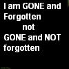 gone & forgotten