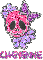 Cheyenne Skull with Flowers