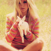 Girl with Bunny