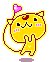 sweet yellow kitty cat