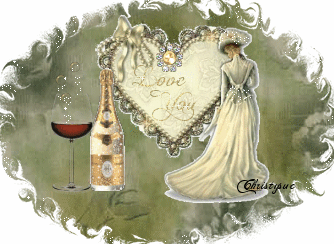 Love You with lady and wine