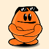 orange smily guy
