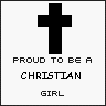 Proud To Be A Christian Girl