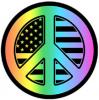Peace Flag Hologram