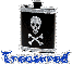 Treasured - Skull Flask