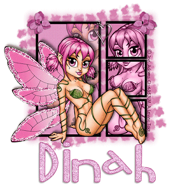DINAH Pink Fairy Joel Adams