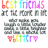 Best Friends Are the People in Life