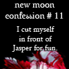 New Moon Confession