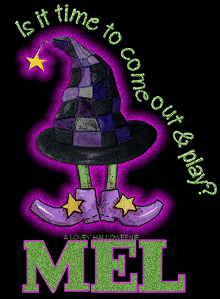 Halloween Time to Play Mel