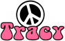 Tracy Peace Sign
