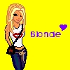 blonde