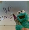 Cookie Monster hates Elmo?