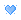 mini blue heart