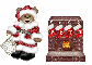 Bear with Fireplace and Beth name